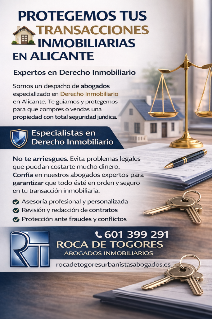 ¿Vas a comprar o vender vivienda o local en Alicante?